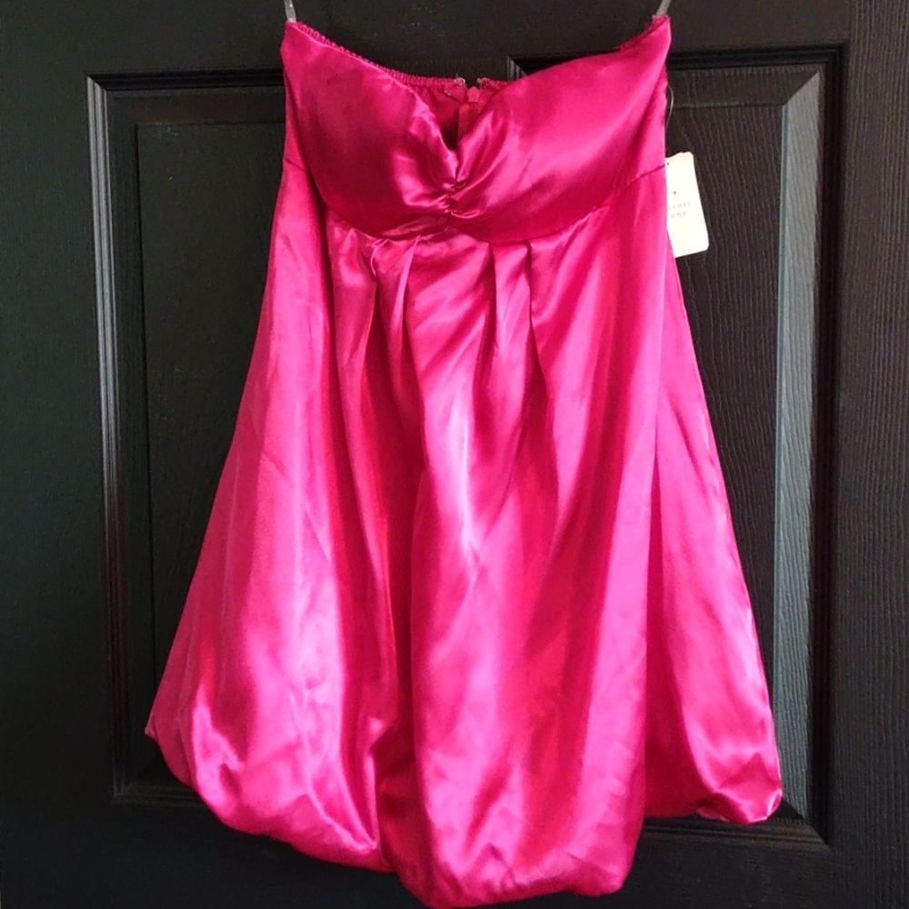 Hot Pink Party Dress NWT